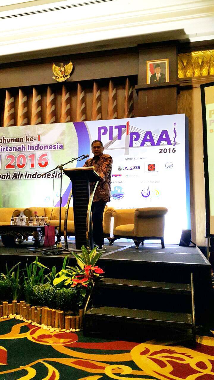 Ego Syahrial : Pengelolaan Air Tanah Butuh SDM  Yang Handal